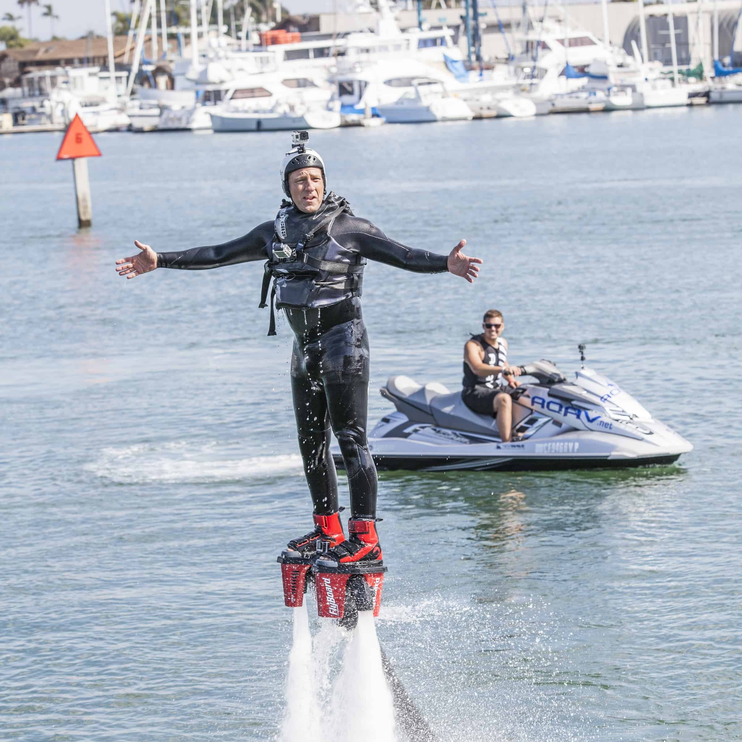 mike rowe flyboard flyboarding san diego