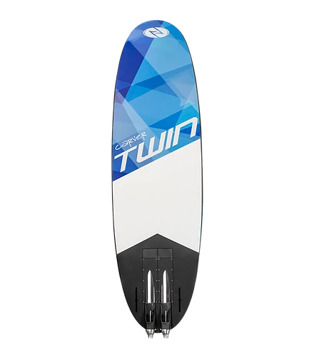 Onean Carver Twin Electric Surfboard (Bottom View)