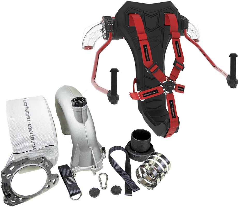 Flying With A Water-Powered Jet Pack 